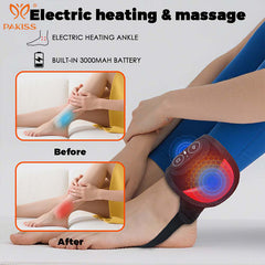 Rechargeable Red Light Therapy Ankle Wrap for Ankle Care & Joint Pain Relief