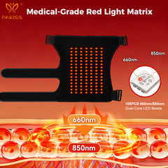 Portable LED Red Light Therapy Shoulder Pad for Home Use