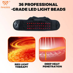 Rechargeable Red Light Therapy Ankle Wrap for Ankle Care & Joint Pain Relief