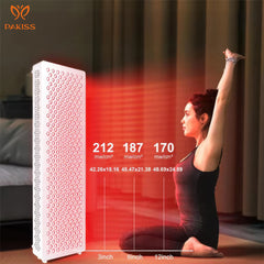 PAKISS Factory Supplies 660nm & 850nm Salon Sauna Full-Body Facial Skin Care Infrared Devices LED Red Light Therapy Panels